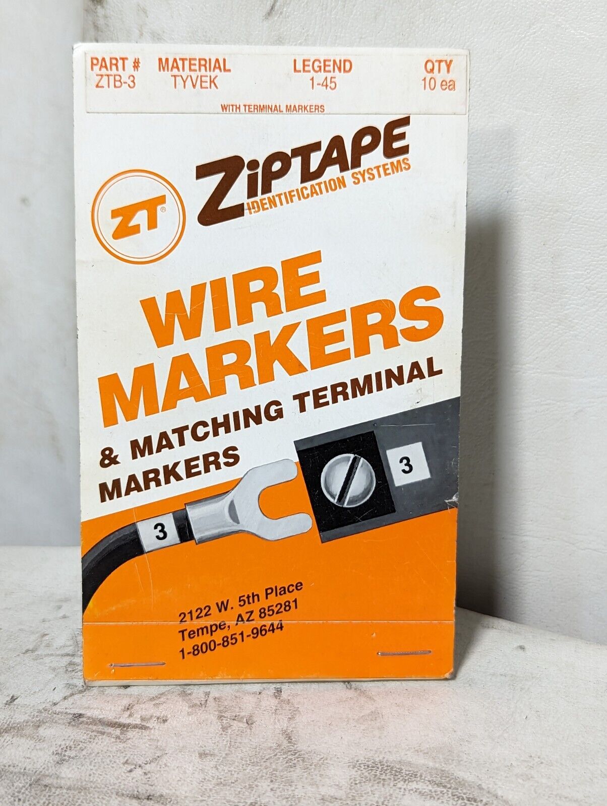 Lot of wire marker stickers as pictured, partially used boxes