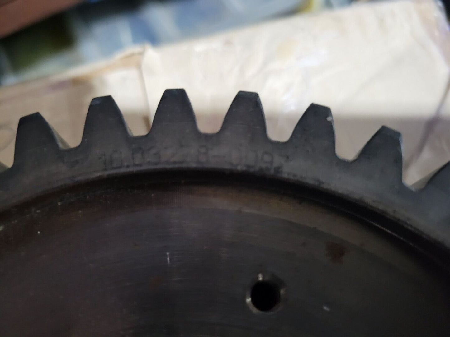 Spur Gear 6.75" OD, 2.5" Bore, 6 Threaded Holes, 40 Teeth - Free Shipping