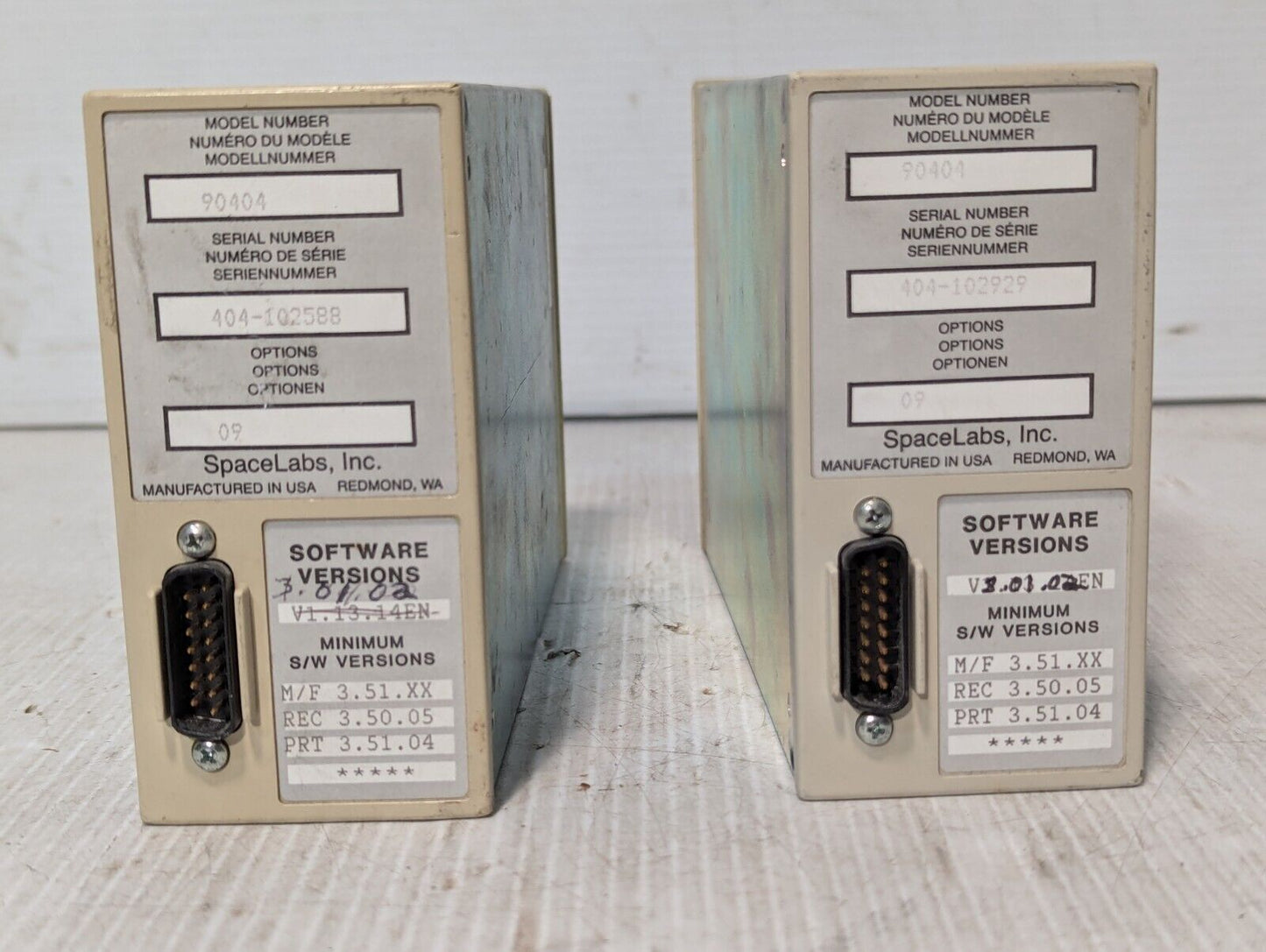 SpaceLabs Model 90404-09 Patient Monitor Module - Free Shipping