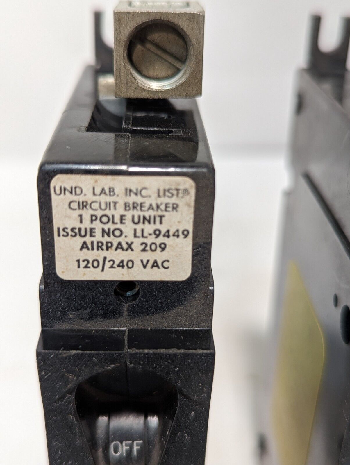 Airpax 209-1-4899-1 Circuit Breaker, 120/240 VAC, 1 Pole - Free Shipping
