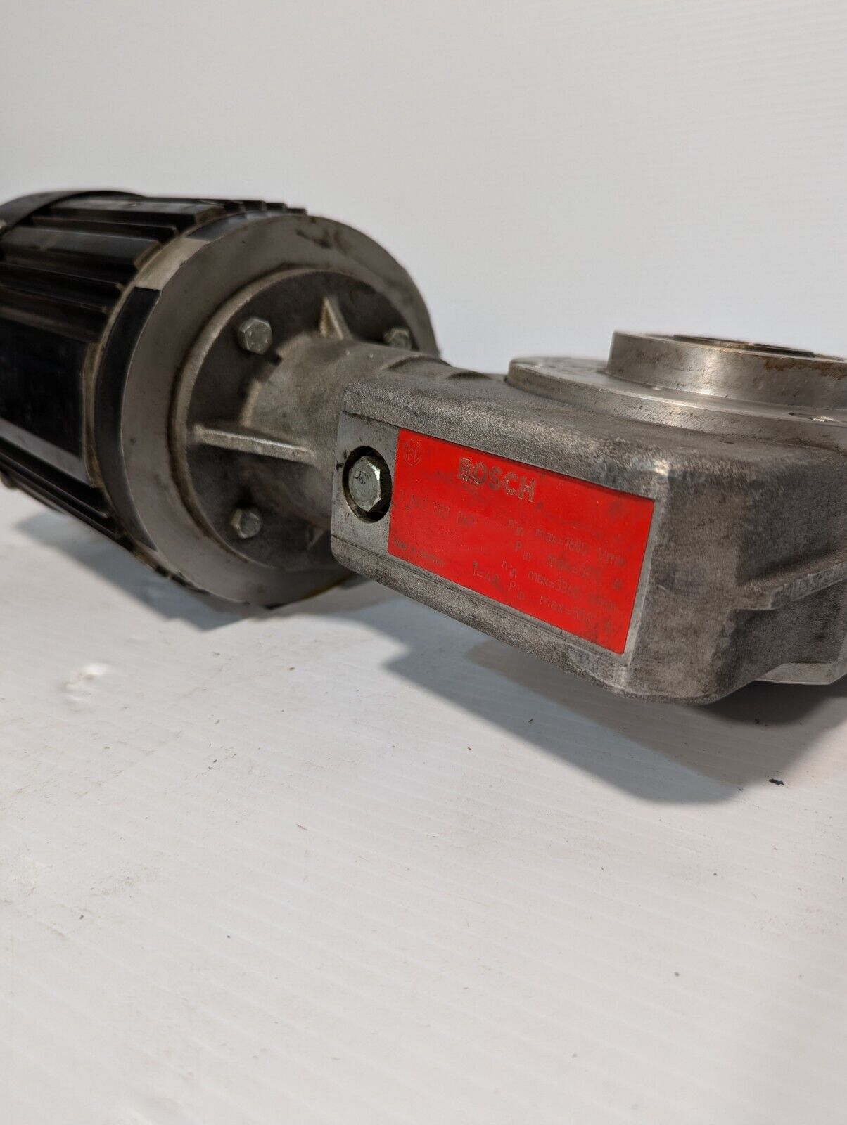 Bodine 48Y6BFPP motor, 220-240/380-415/440-480, 1400/1700RPM w/Bosch 3842503069