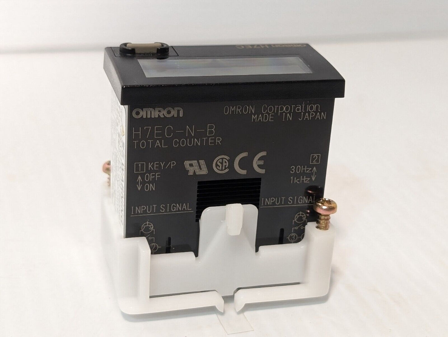 Omron H7EC-N-B Black Miniature Total Counter 7 Segment LCD - Free Shipping