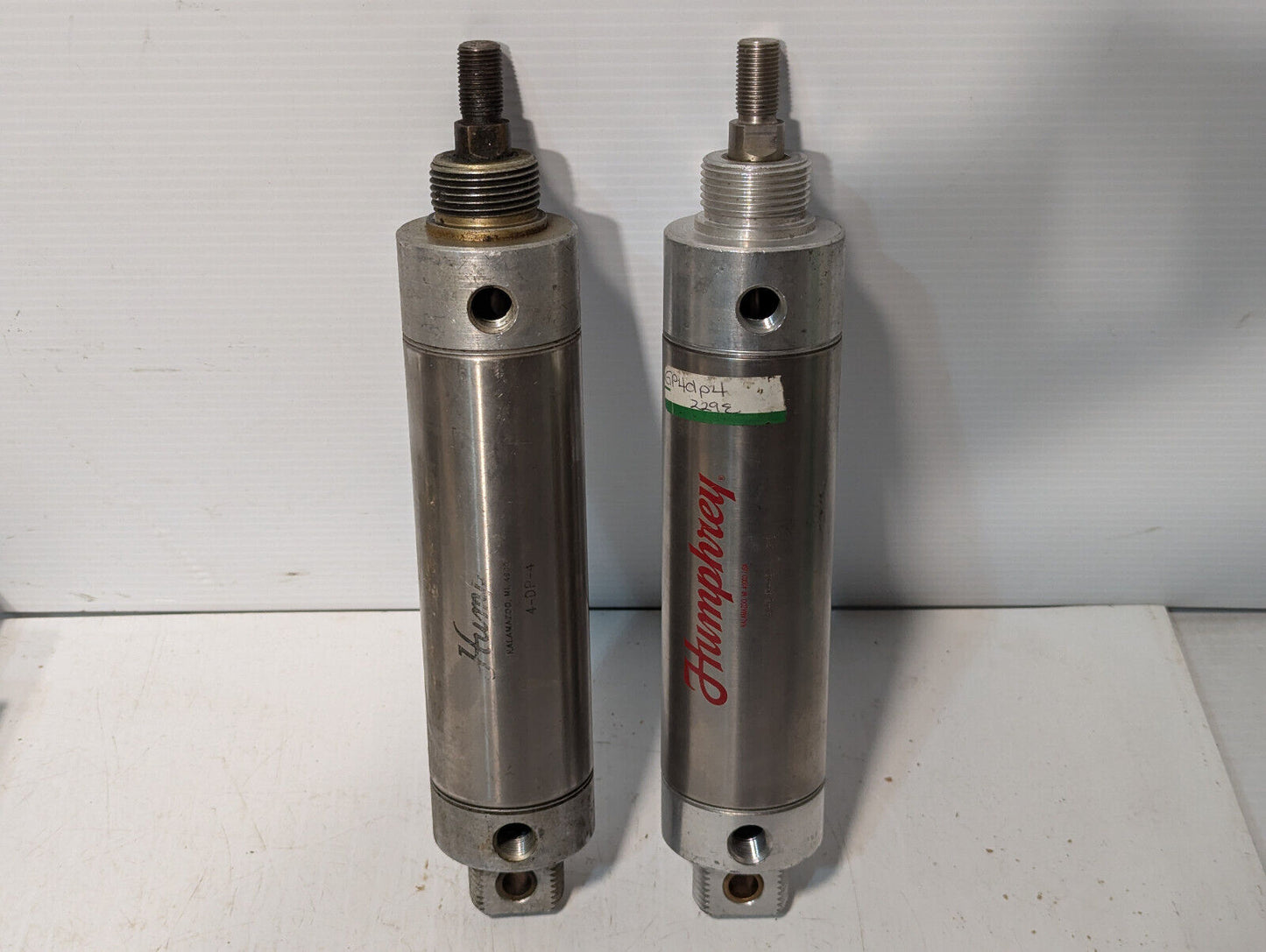 Humphrey 4-DP-4 Pneumatic Air Cylinder, Made in USA, 2" Bore - Free Shipping