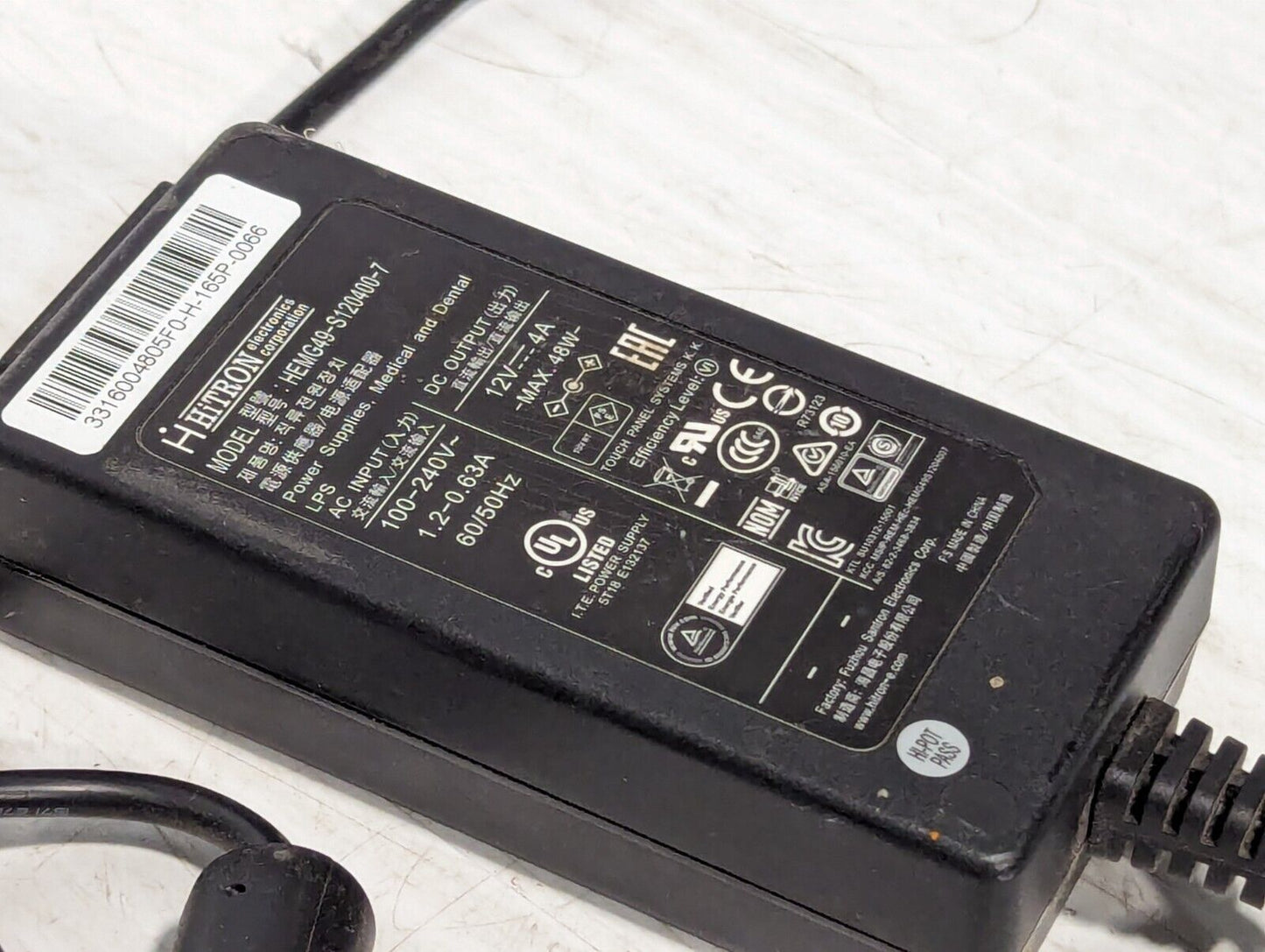 Hitron ITE Power Supplies Medical and Dental HEMG49-S120400-7 - Free Shipping