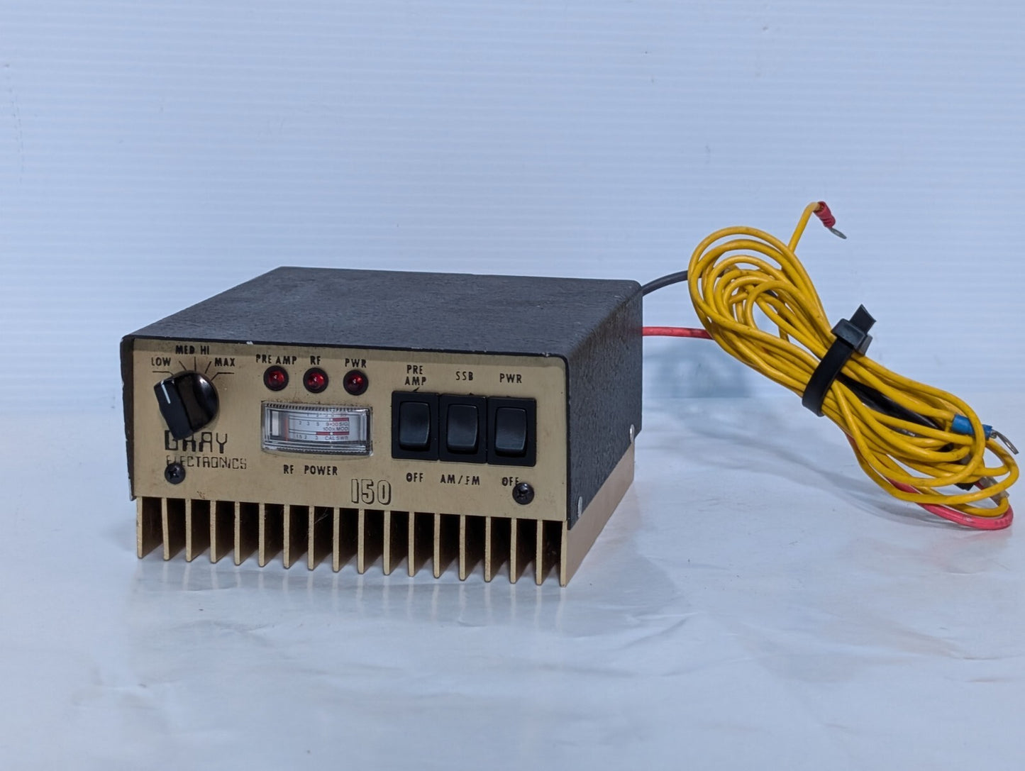 Vintage Gray Electronics 150 Bi-Linear Mobile Amplifier 4W Max Input
