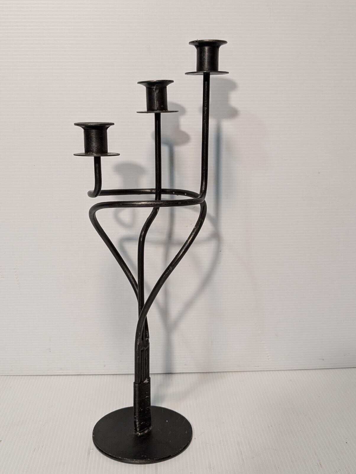 Wrought Iron Decorative Candle Holder/ Candlelabra, 3 Holders - Free Shipping
