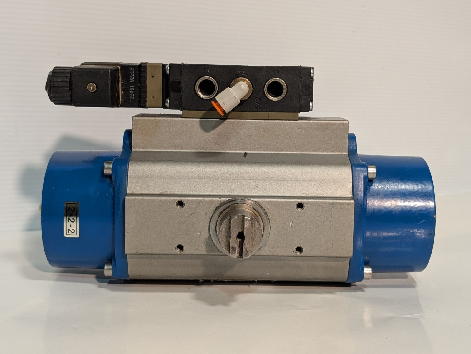 Spirax Sarco Ball Valve Pneumatic Actuator 150PSI 10BAR w/ Berkert 6519 Solenoid