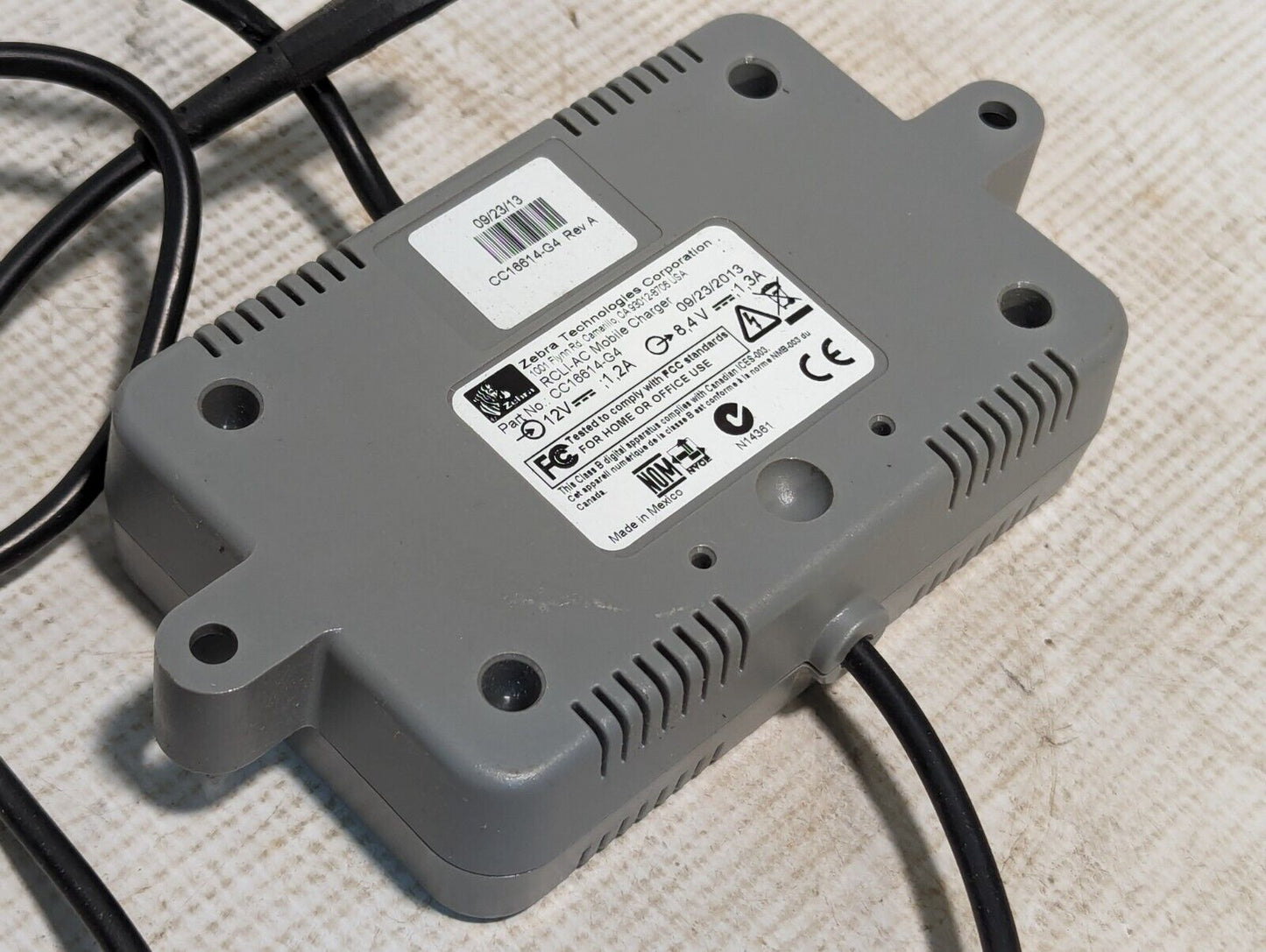 Zebra Tech RCLI-AC Charger 8.4VDC-20Watts Japan - Free Shipping