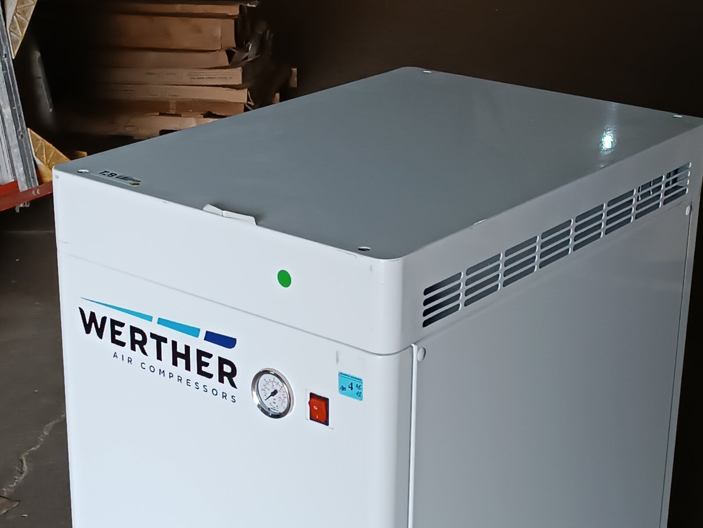 Werther/MGF Compressors CS 50/25 Prime E Oil-Free Reciprocating Air Compressor