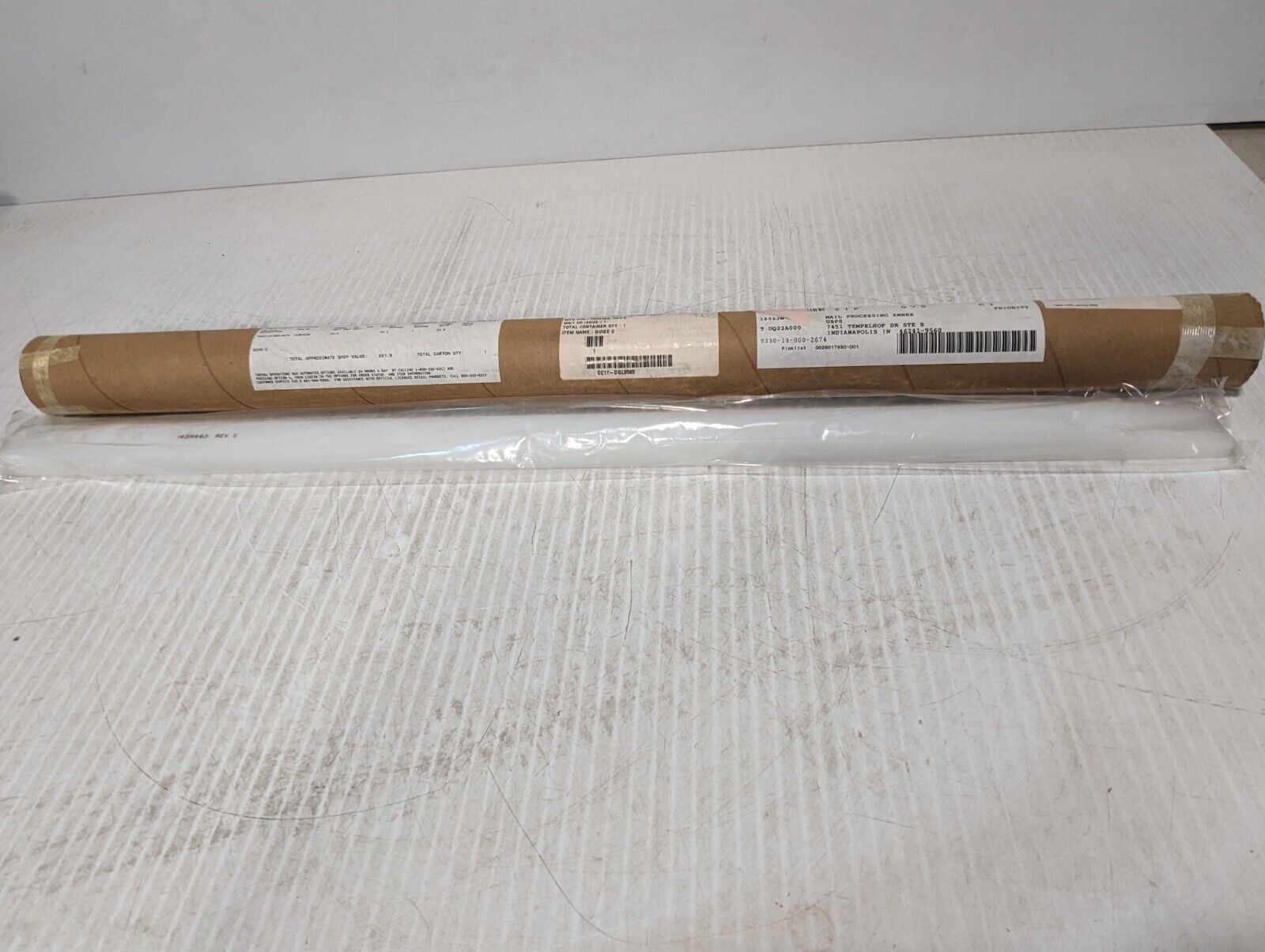 Topeka Guide Pipe 143K463, REV E 9330-13-000-2674 - Free Shipping
