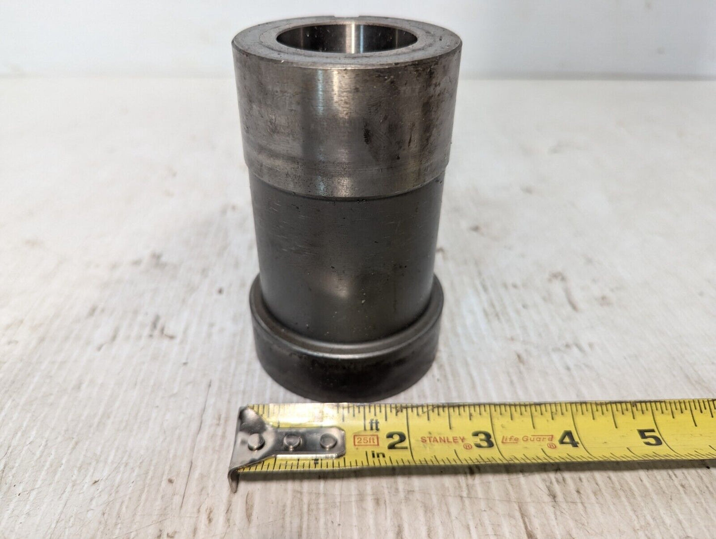 Lot of 2 Sleeve Bushings, 4" Length, 2.8" OD (widest) - Free Shipping