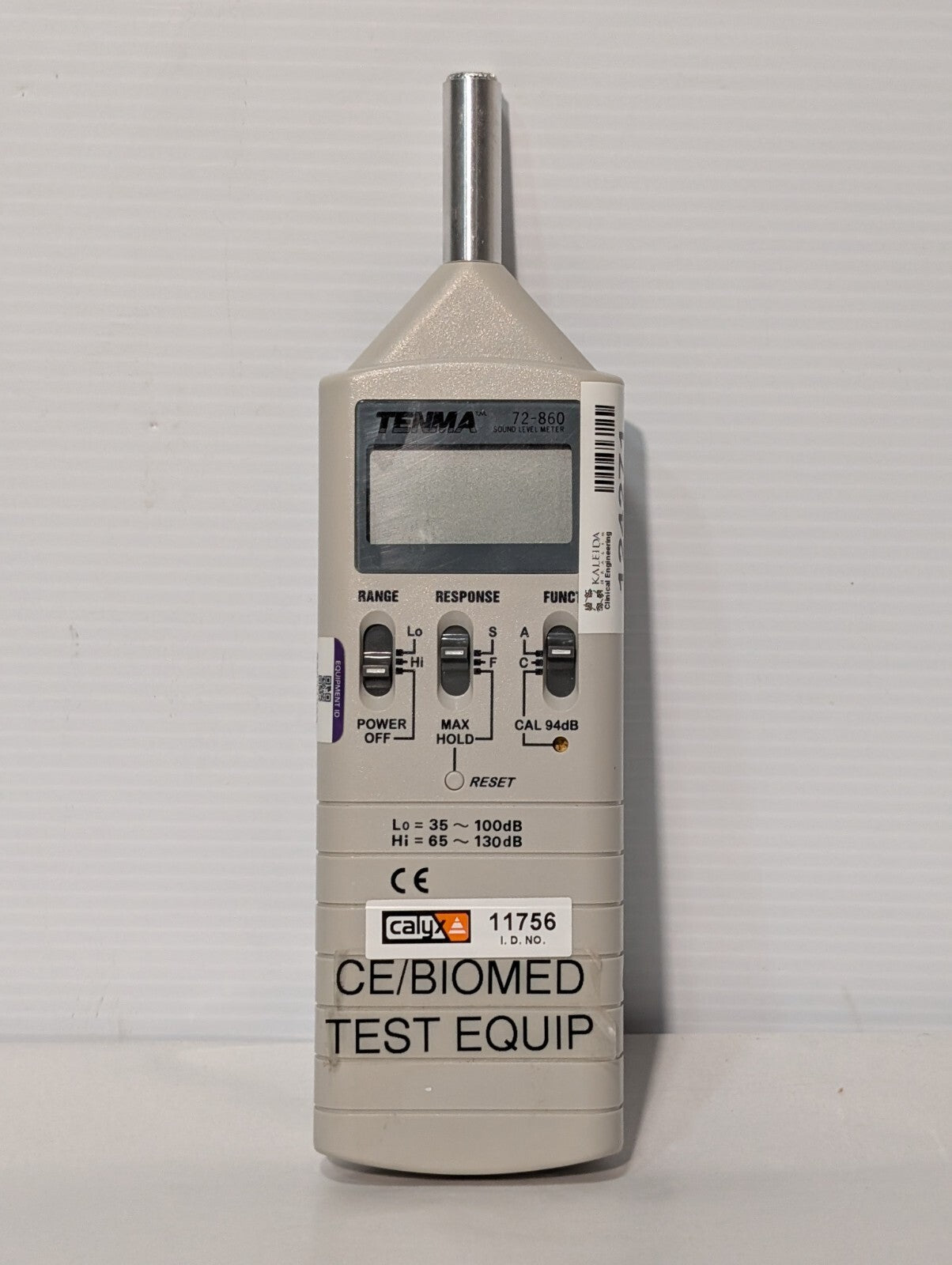 Tenma 72-860 Portable Sound Level Meter, Digital