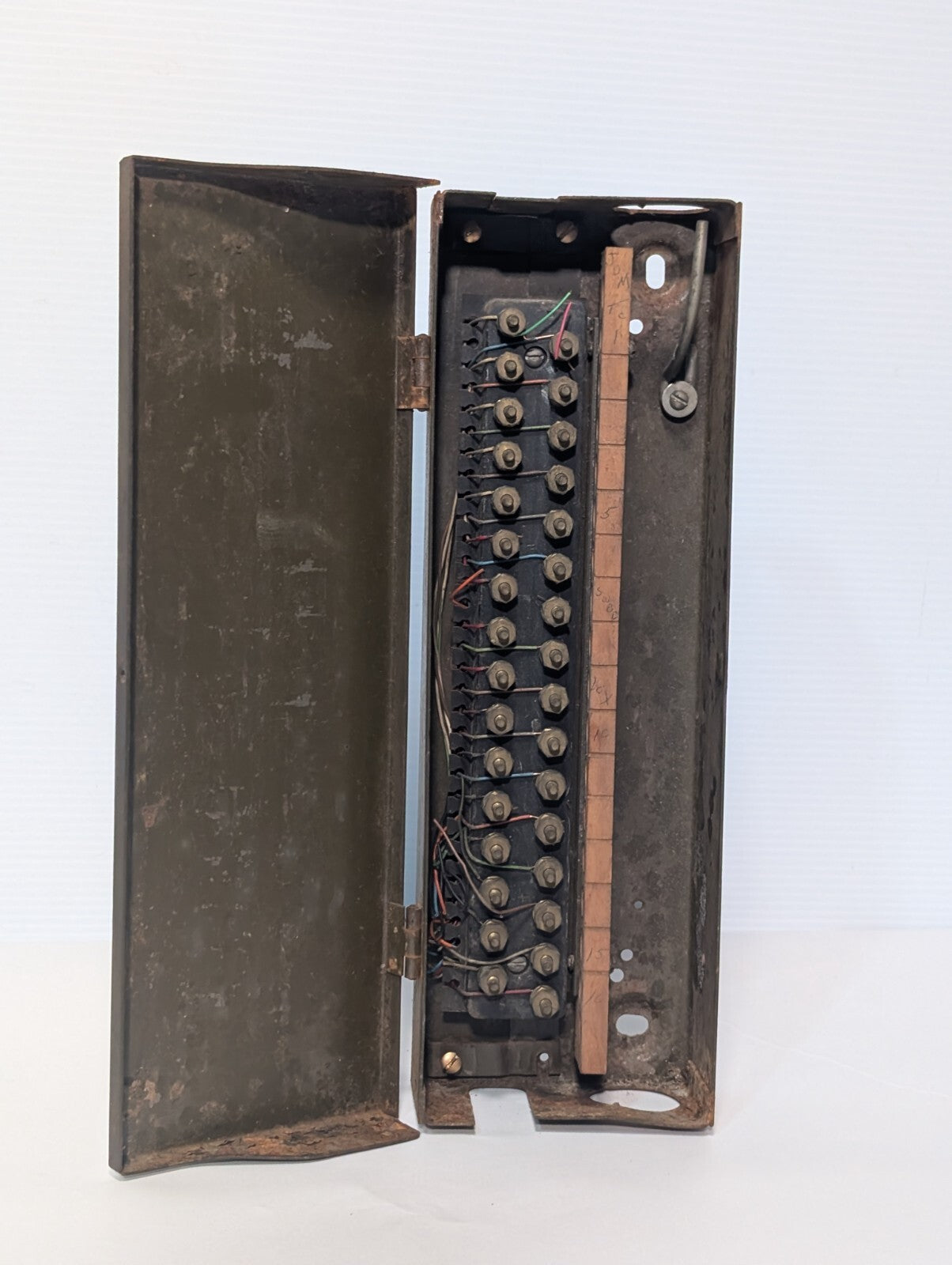 Vintage Western Electric GA16 Terminal Connection Box, Illinois Bell Telephone