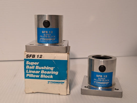 Thompson SFB12 Super Ball Bushing Linear Bearing Pillow Block - Free Shipping