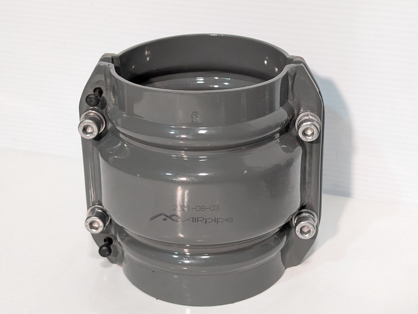 Airpipe 30203080001 Equal 90 Elbow - With Two Union Connectors 30202080108, 4"