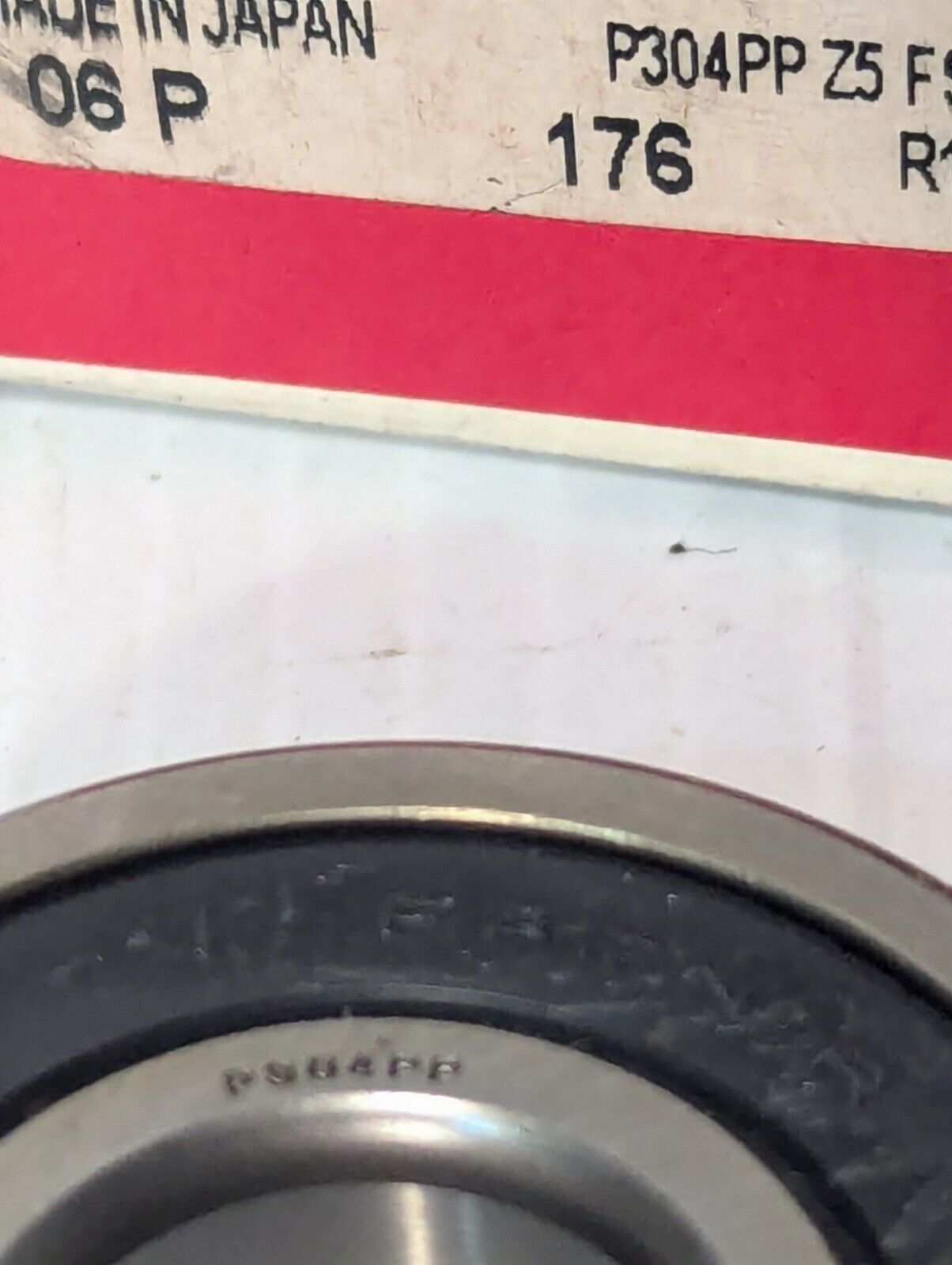 Lot of 2 Fafnir 304PP Radial Deep Groove Ball Bearing - Free Shipping