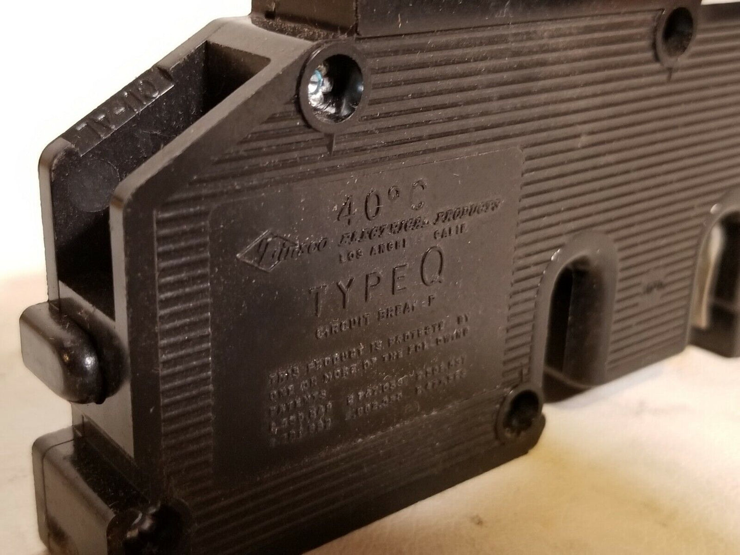 Zinsco Q40 Q140 Circuit Breaker 1 Pole 40 Amp 120/240 VAC