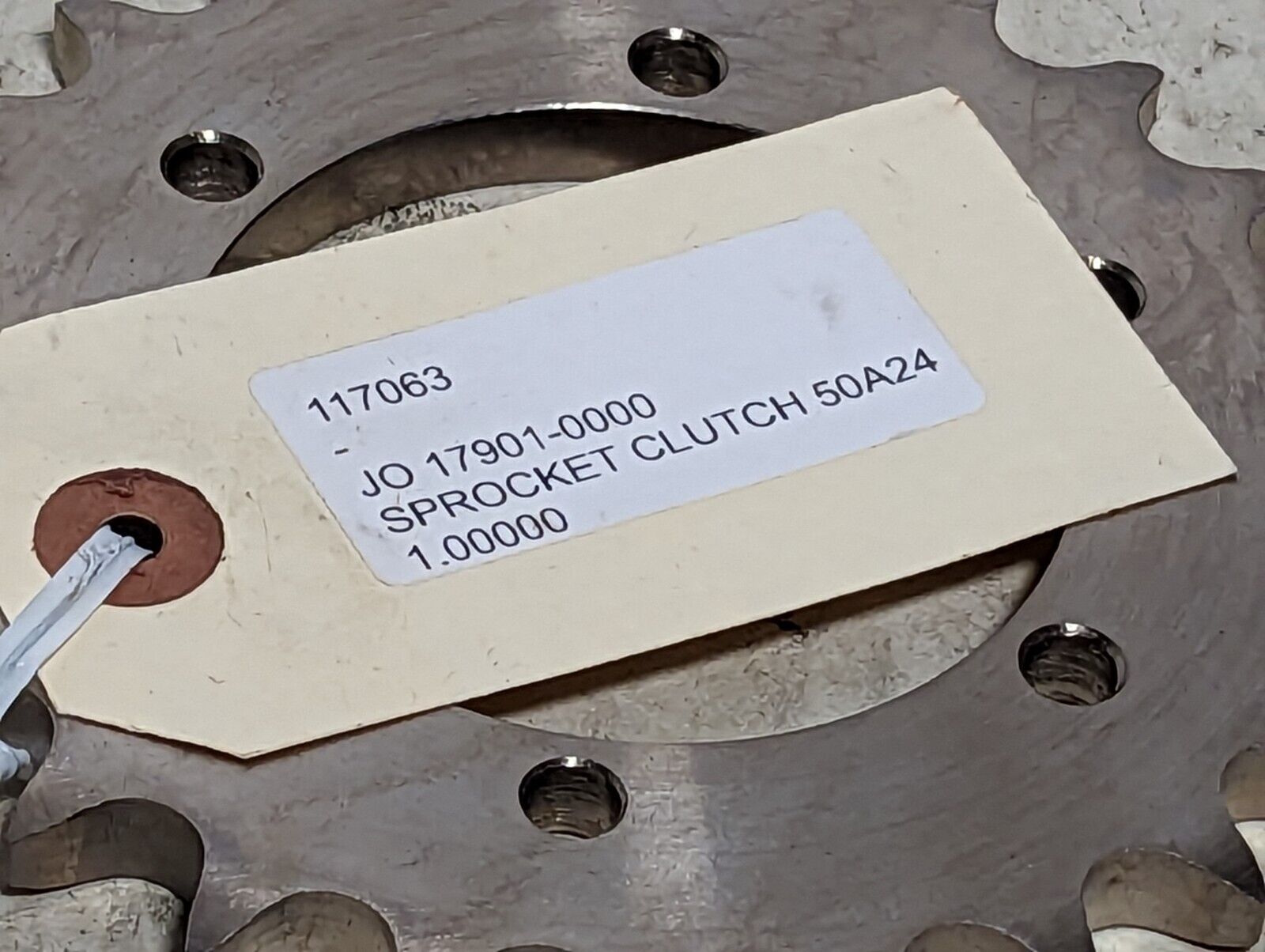 Sprocket clutch 50A24, JO 17901-0000, 117063