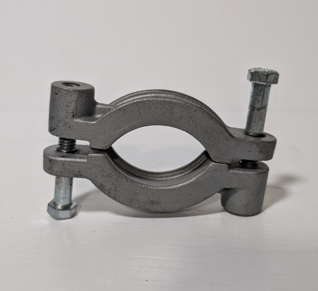 304045 Double Bolt, 2", Hose Clamp Assembly, Inner Dual Grip Ridge, Heavy Duty
