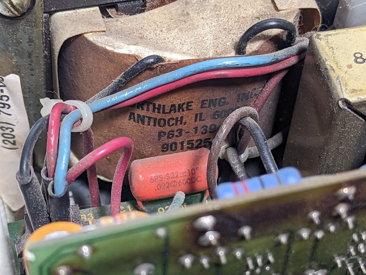 Parametrics 6007 3/4 HP motor controller 600703 230 VAC 3 phase output