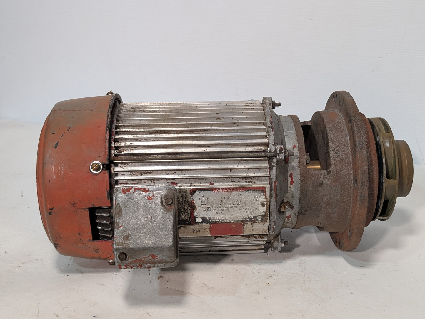 U.S. Electrical Motors Unimount 125 B071/N03N009R039F, 3HP, UT-4 TE, 182JM Frame