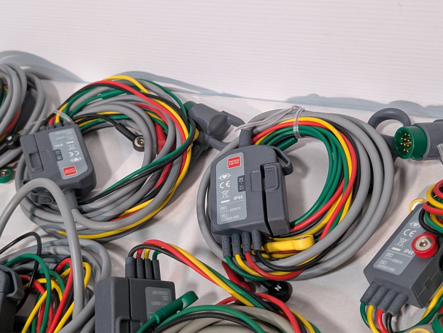 (1) Physio Control 4-wire Limb Cable REF: 11111-000019 PN: 3302822-005 ECG Cable