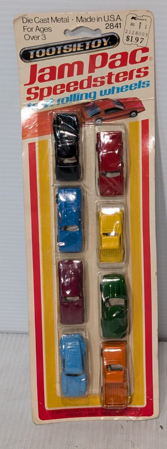 TootsieToy 2841 JamPac Speedsters Fast Rolling Wheels in original box