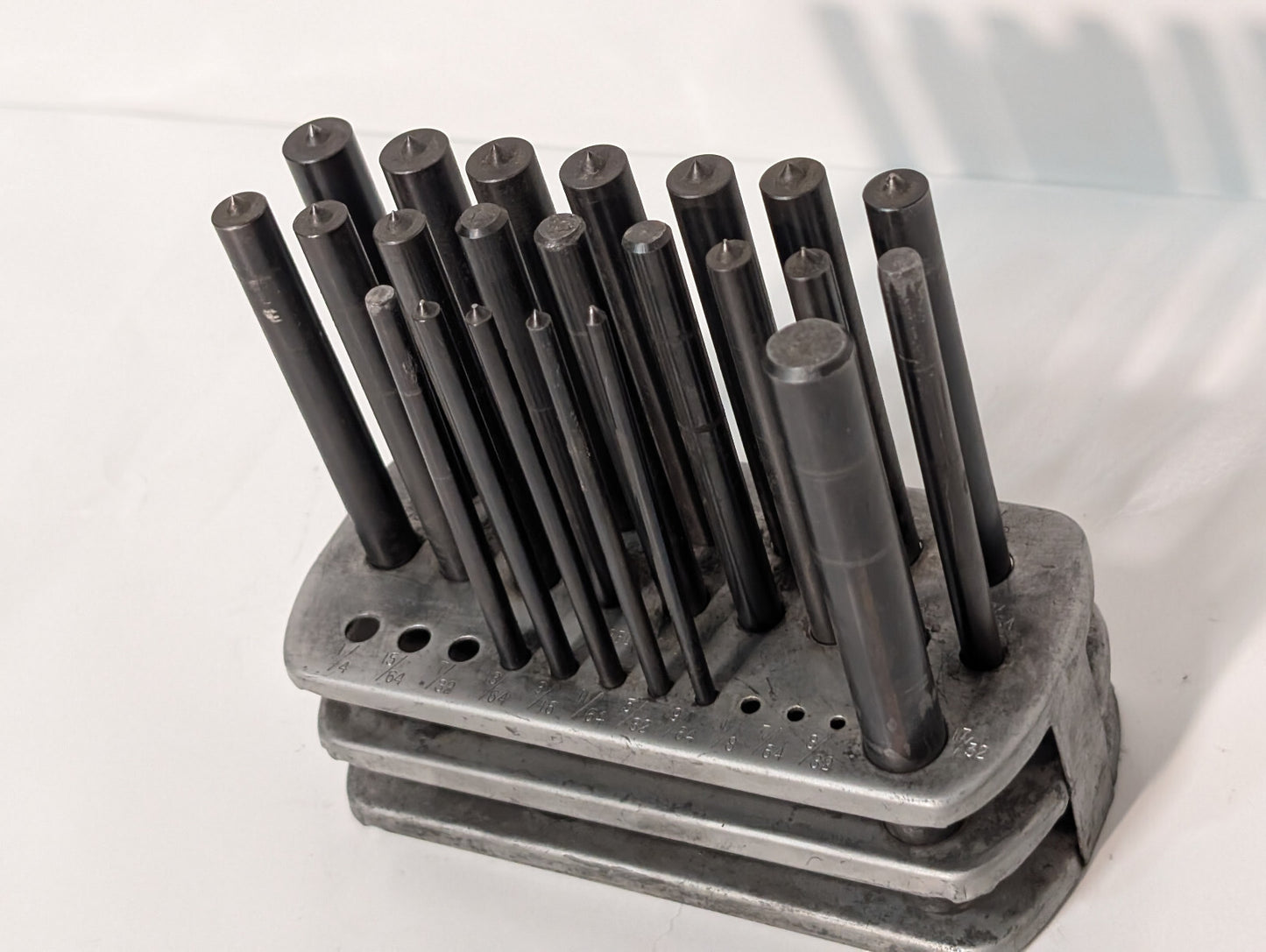 23 Piece Punch, Transfer, Toolmaker, Steel, Machinist, Thread, Tools, Incomplete