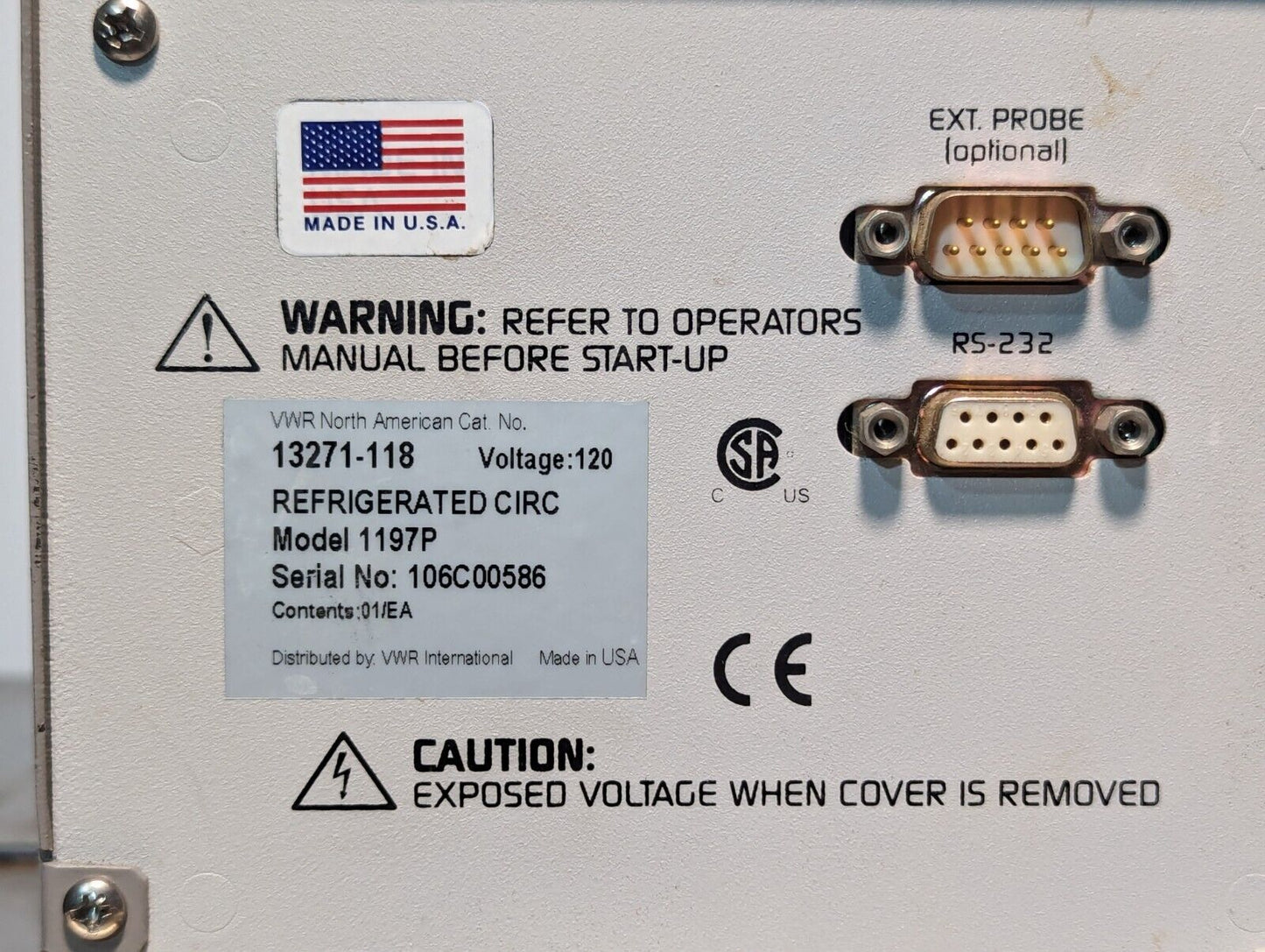 VWR Scientific 1197P Programmable Refrigerated Circulator - Free Shipping
