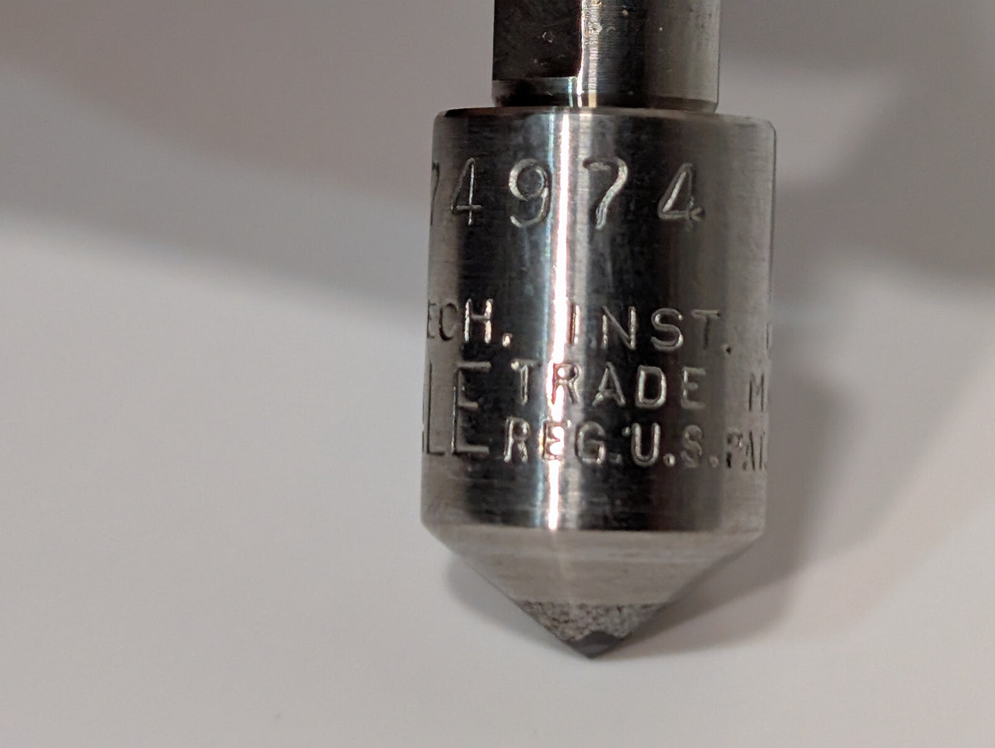 Wilson Brale Diamond Penetrator & 1/16" Ball Chuck for Rockwell Hardness Tester