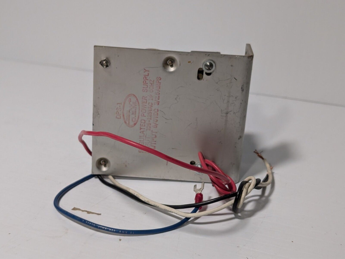 Wanlass DPS-1 regulated power supply, 5/6VDC @3/2.5A out; 105-125VAC, 60Hz, 1 ph