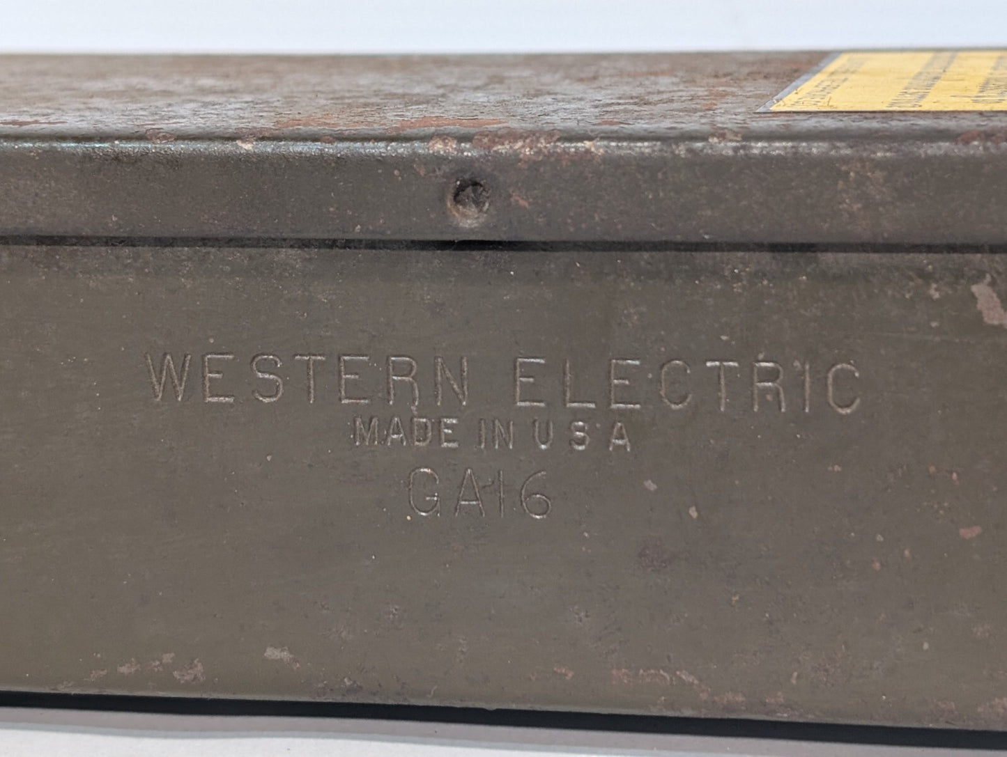 Vintage Western Electric GA16 Terminal Connection Box, Illinois Bell Telephone
