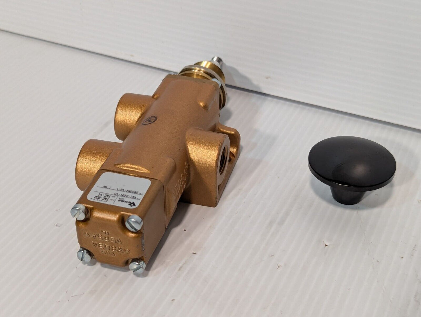 Versa VIZ-3401-10 Lock Out Valve, 200 PSIG 14 BAR VIZ340110 VIZ3401 - Free Ship