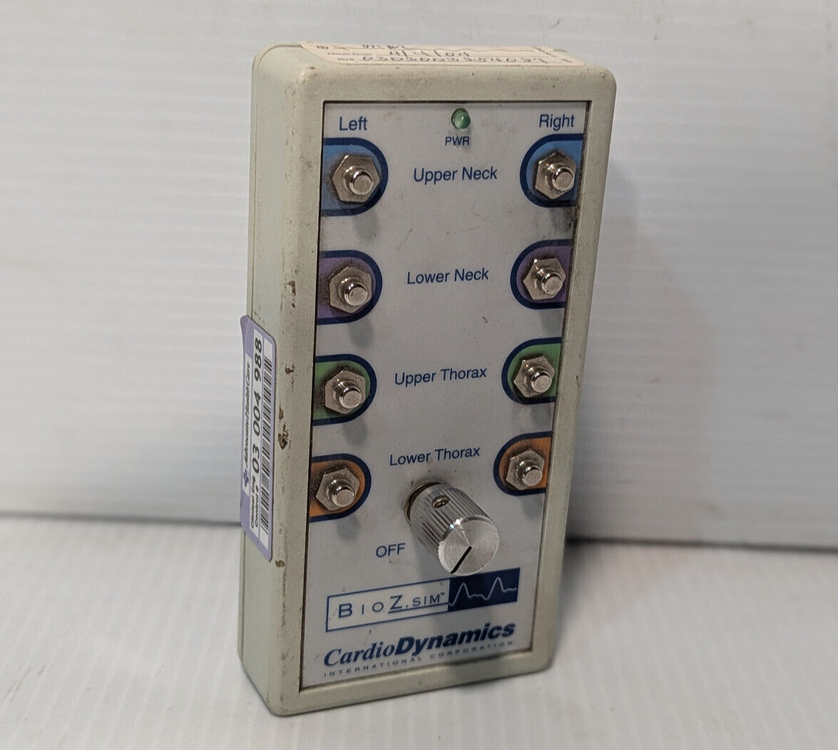 Cardio Dynamics BZ-4575, BioZ.Sim, portable, monitor, simulator, free shipping