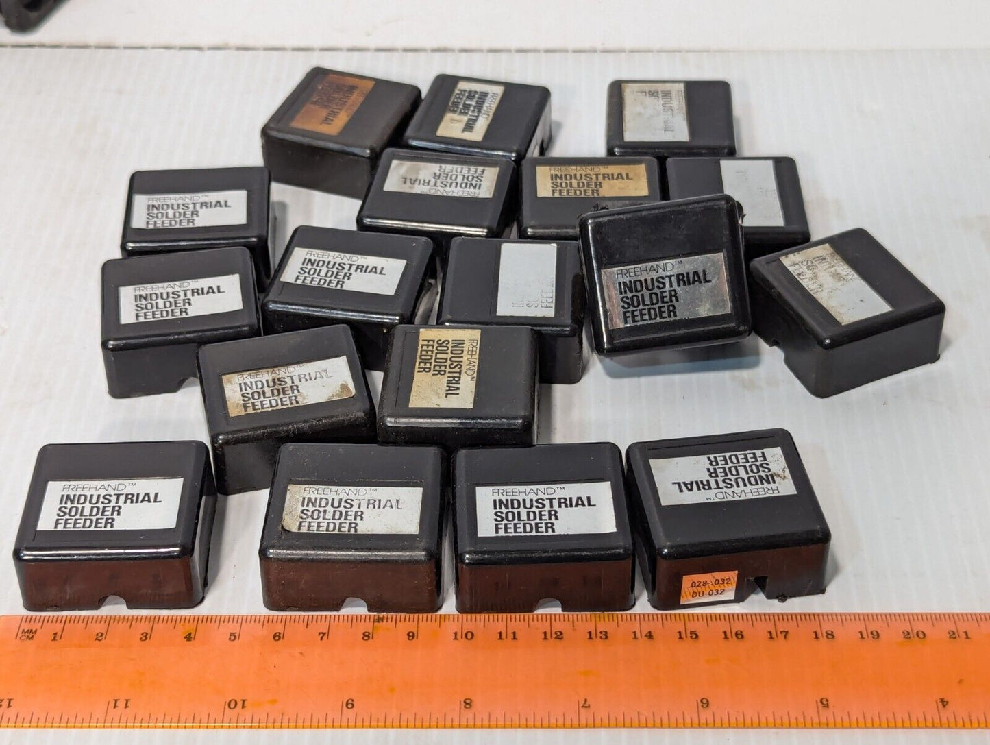 Lot of Freehand Industrial Solder Feeder Components, 45+ Pieces - Free Shipping