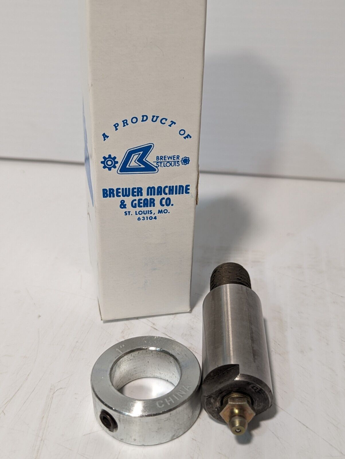 Brewer Machine & Gear NO2 Drive Tightener Shaft, Straight Idler - Free Shipping