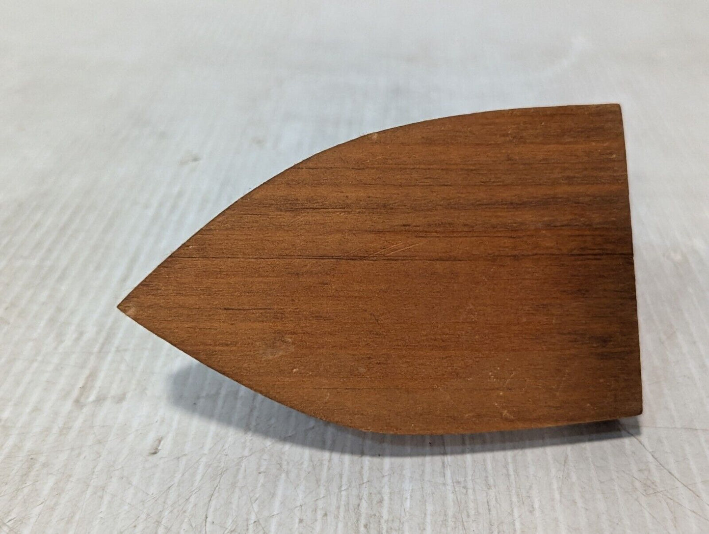 Vintage Wood Paper Clip Desk Top Accessory as pictured - Free Shipping