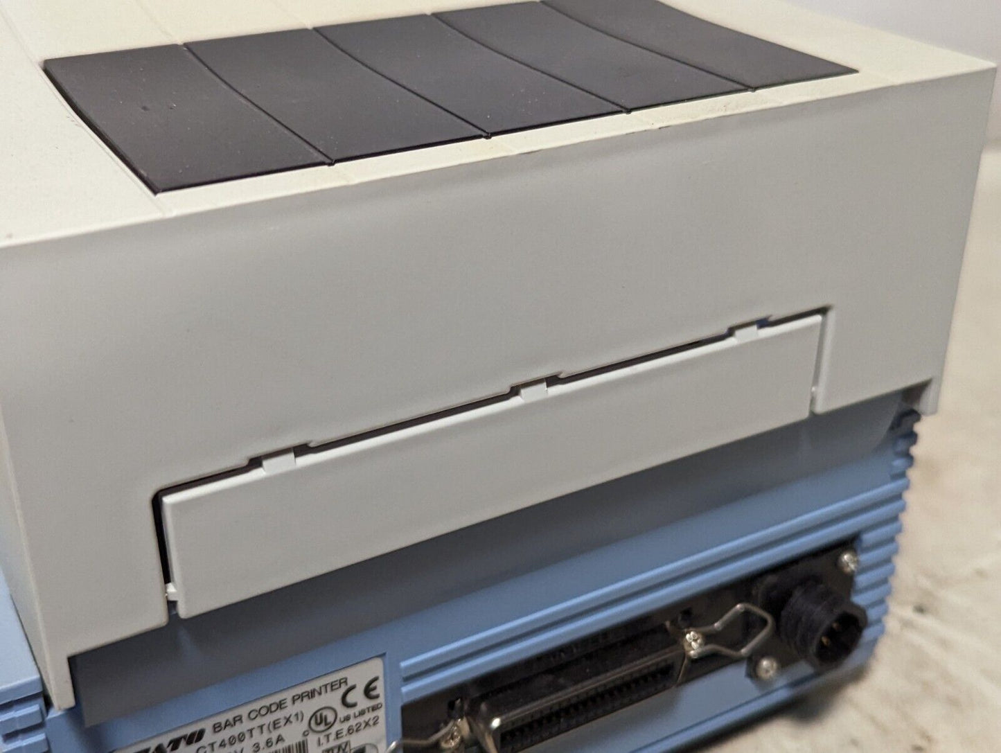 Sato CT400TT(EX1) bar code printer, DC25V