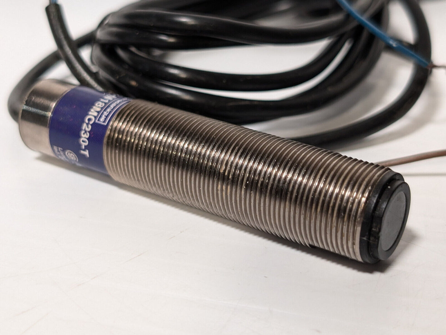 Telemecanique XU2-M18MC230-T Photoelectric Sensor, Thru-Beam Transmitter, 240V