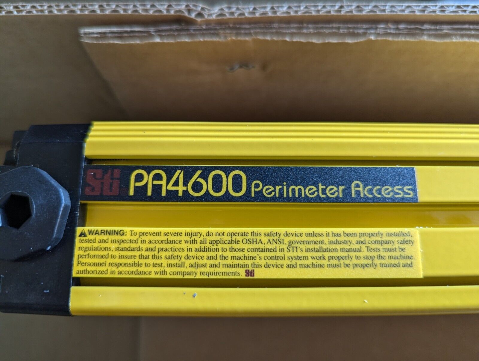 STI 82560-0010 light curtain set, transmitter/receiver pair - Free Shipping