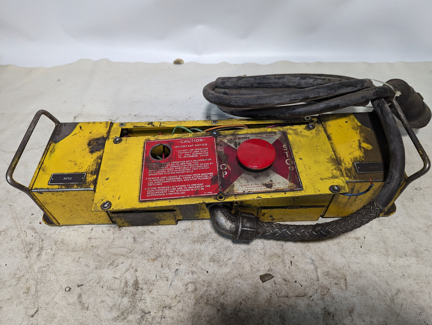 Verson Press Control Unit Twin Circuit Control