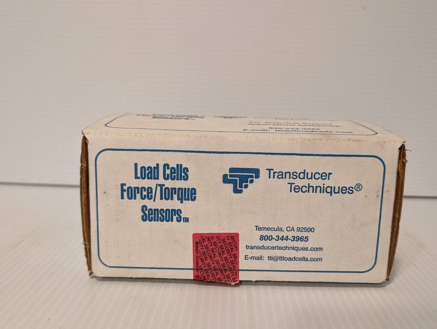 Transducer Techniques SWS-10 Load Cells Force/Torque Sensor