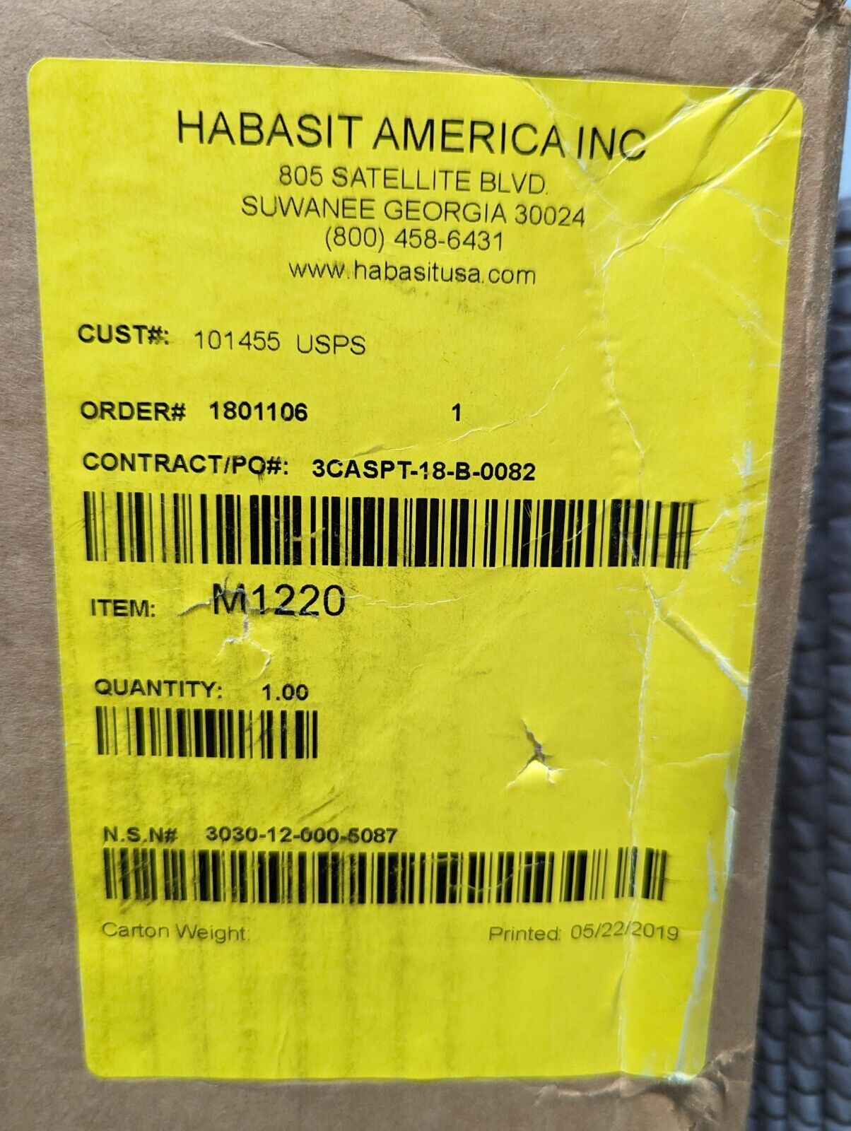Habasit M1220 Modular Belting, W=600mm, L=4775mm - Free Shipping