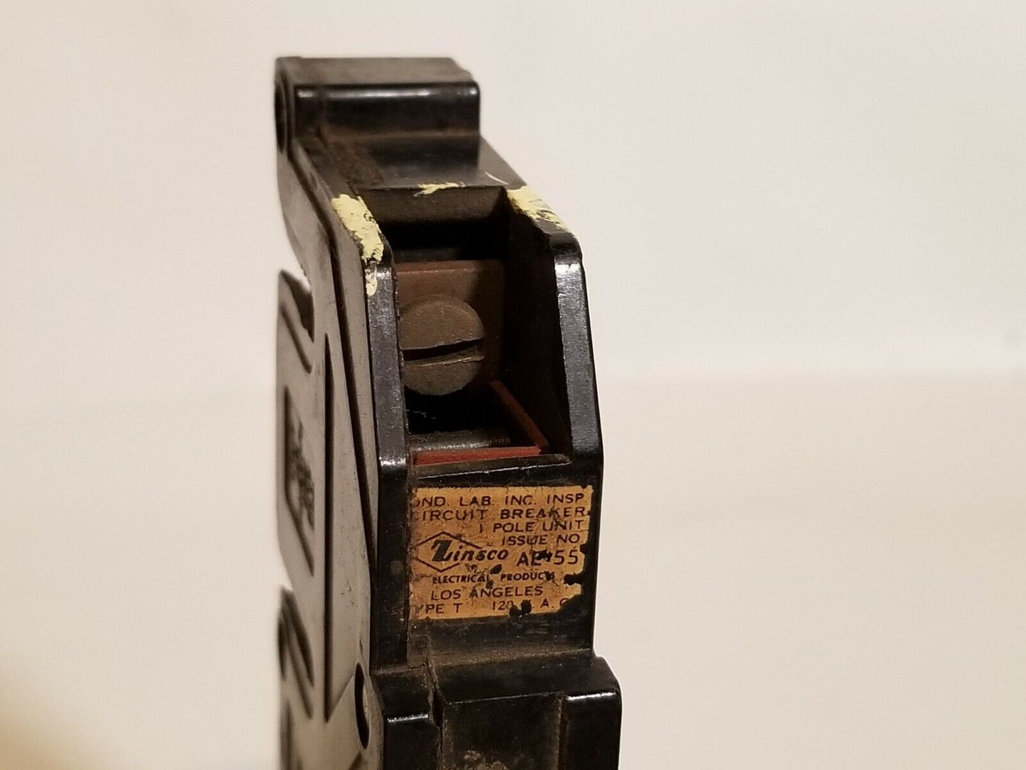 Zinsco T35 T135 Circuit Breaker 1 Pole 35 Amp 120VAC