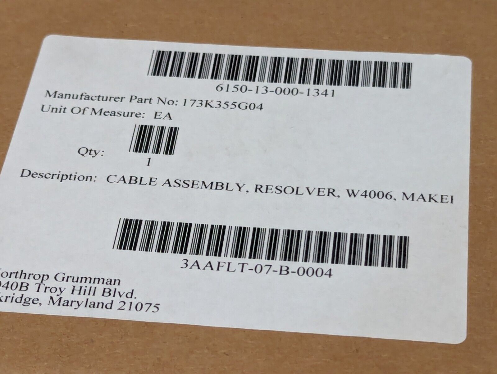 Turck 13079 Cable Assembly, ID# U2-16481, Maker MP U213 X7, W4006