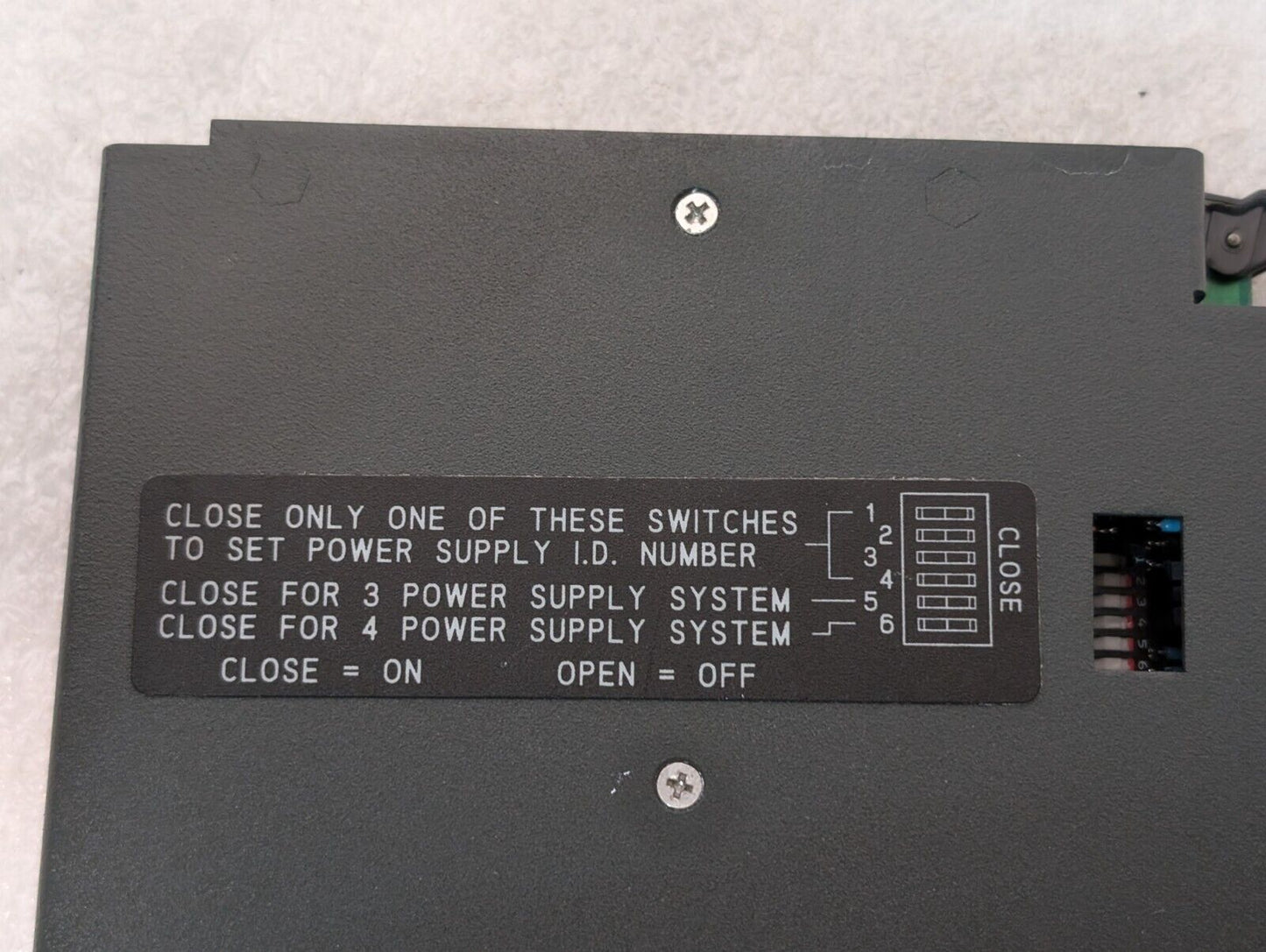 Allen Bradley 1771-P4R\B Redundant AC Power Supply Module, Series B - Free Ship
