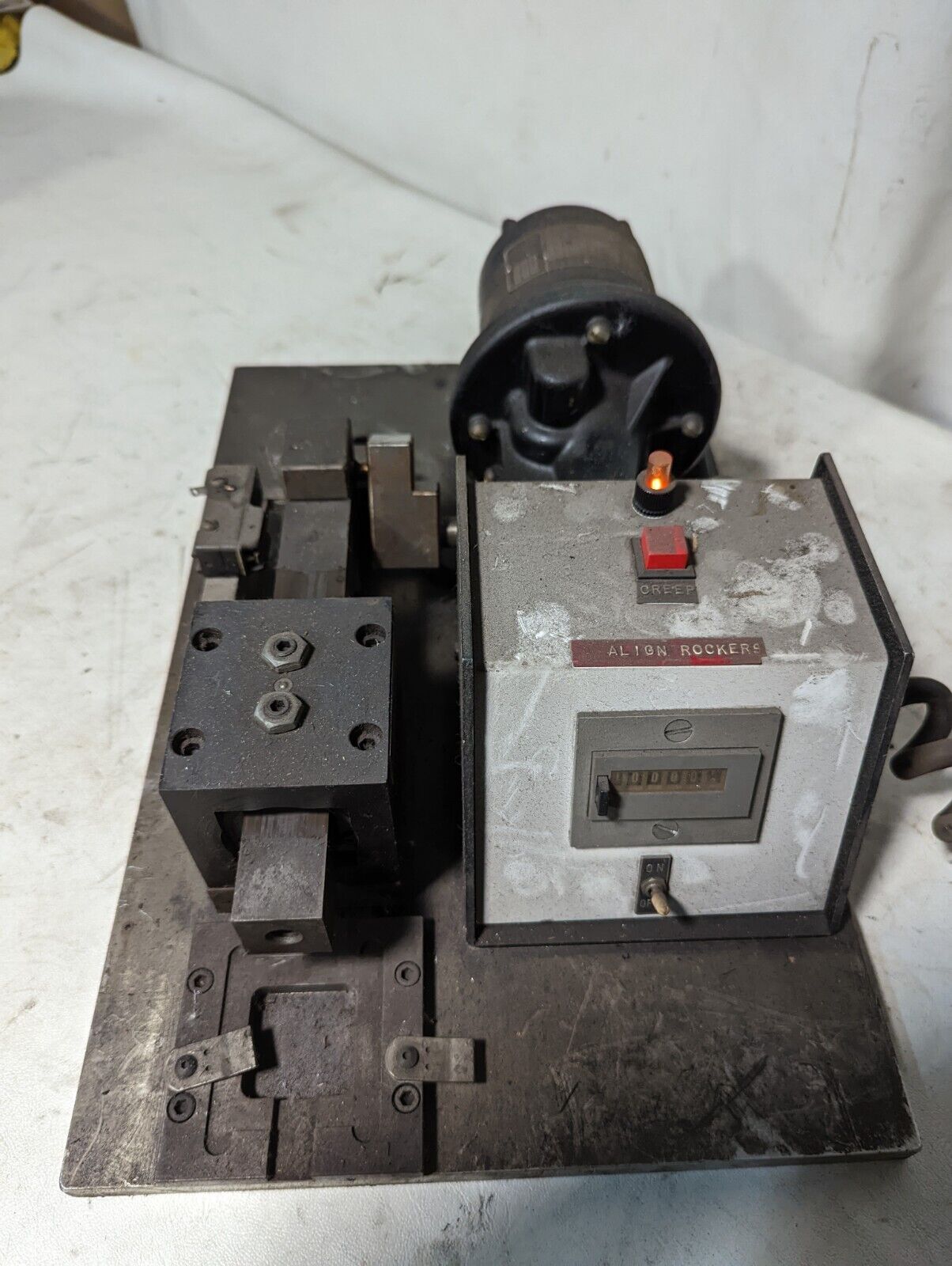 Custom motor set-up w/Bodine NCI-12RG 1/50HP motor and stroke counter-Free Ship