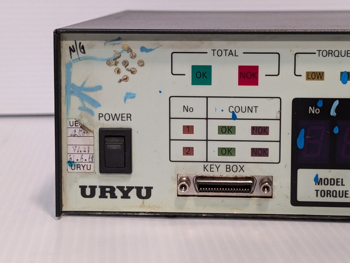URYU UEC-4500 Torque/Angle Controller, 250VAC @ 50/60Hz, 3.15A - Free Shipping