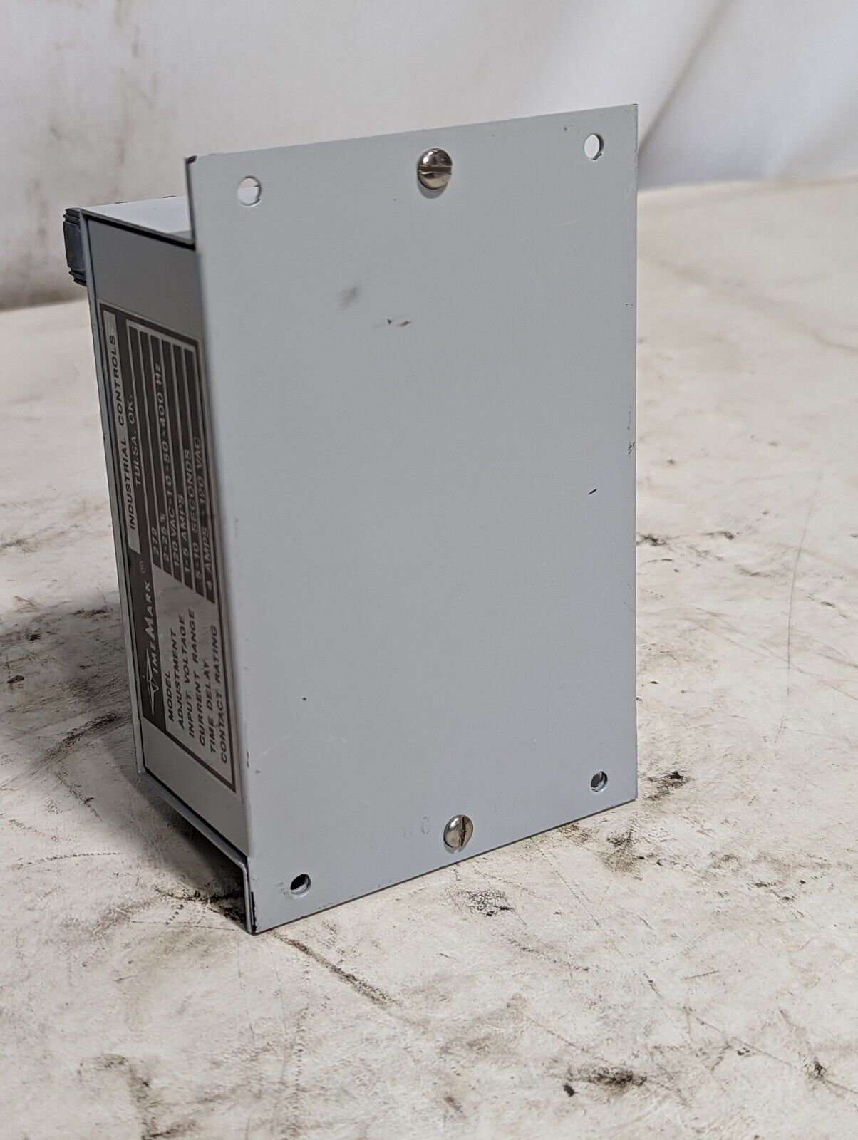TimeMark 272 3 phase current unbalanced detector, 2-25 percent, 120VAC input
