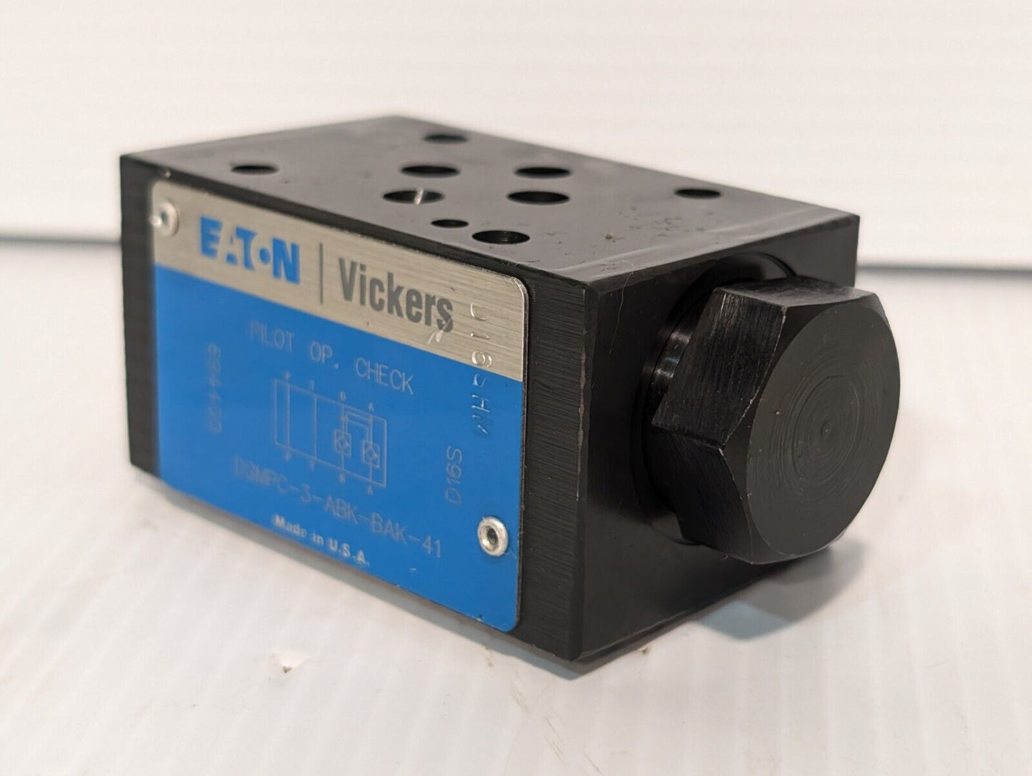 Vickers DGMPC-3-ABK-BAK-41 Pilot Operated Dual Function Check Valve - Free Ship